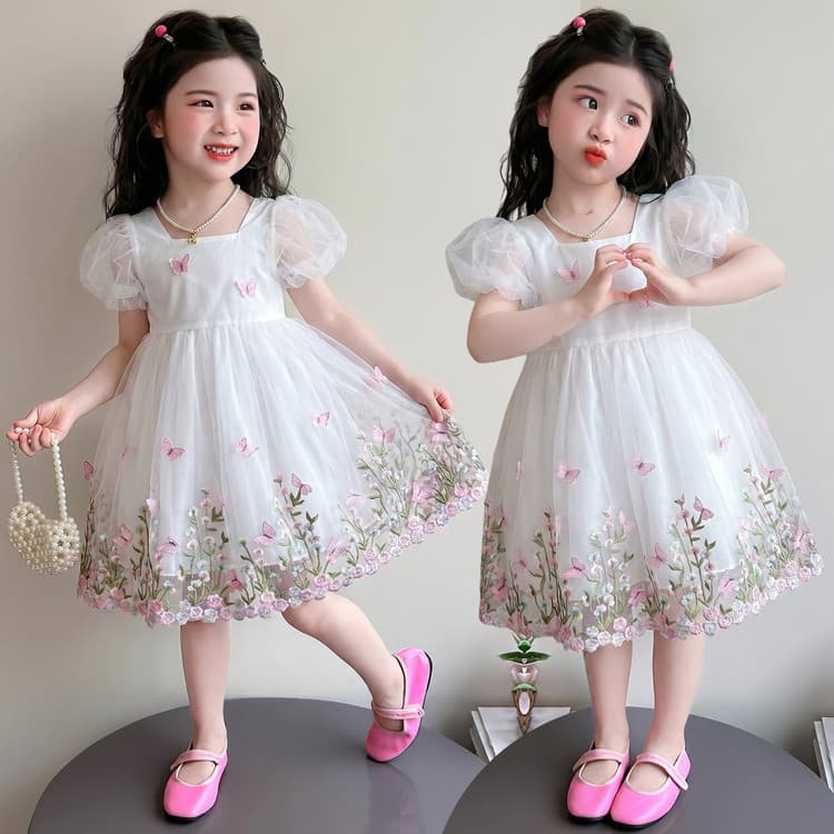 PIERRE CARDIN Белый Kids Платья - изображение 3
