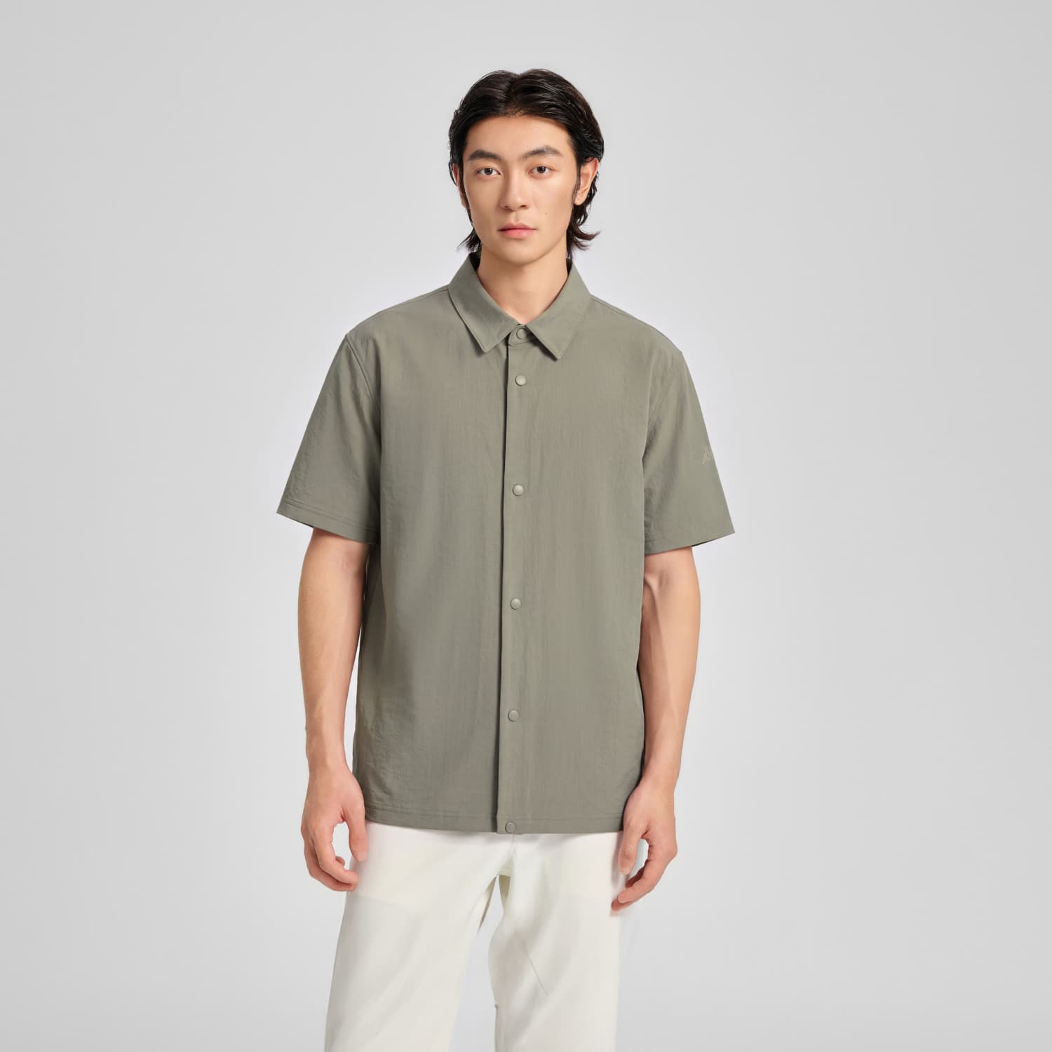 Рубашка KAPPA Pine Smoke Brown 6382 Мужские Рубашки - изображение 3