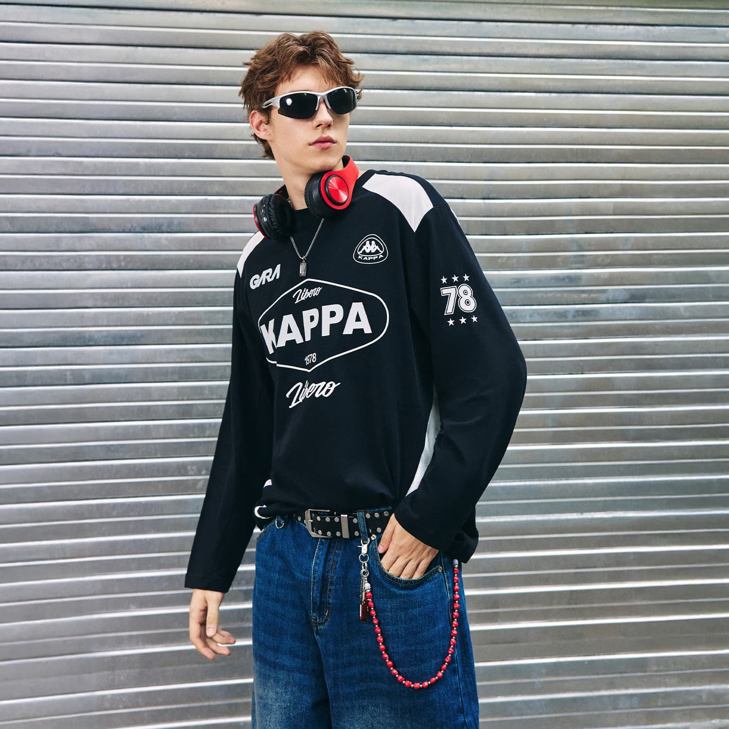 Кофта Kappa 1916 Series Long Sleeve T-Shirt — фото 5
