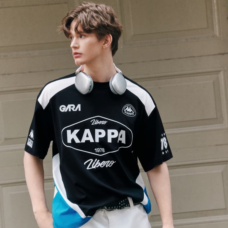 Футболка KAPPA 1916 T Рубашка Унисекс Черная - изображение 4