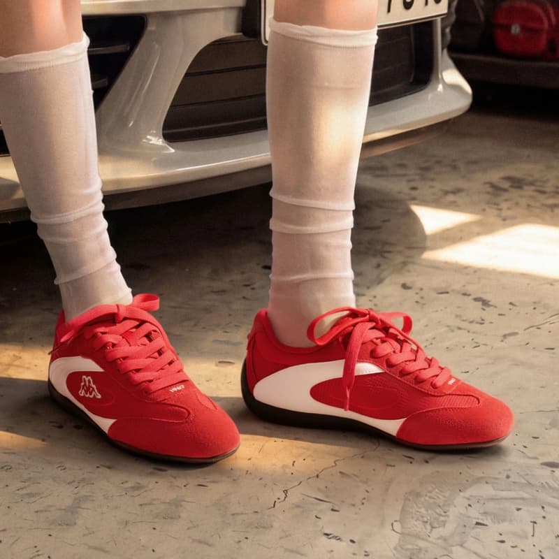 Кроссовки Кроссовки для скейтбординга Kappa SERIES Low Top Вишневый Красный Классический Белый 585 Унисекс - изображение 7