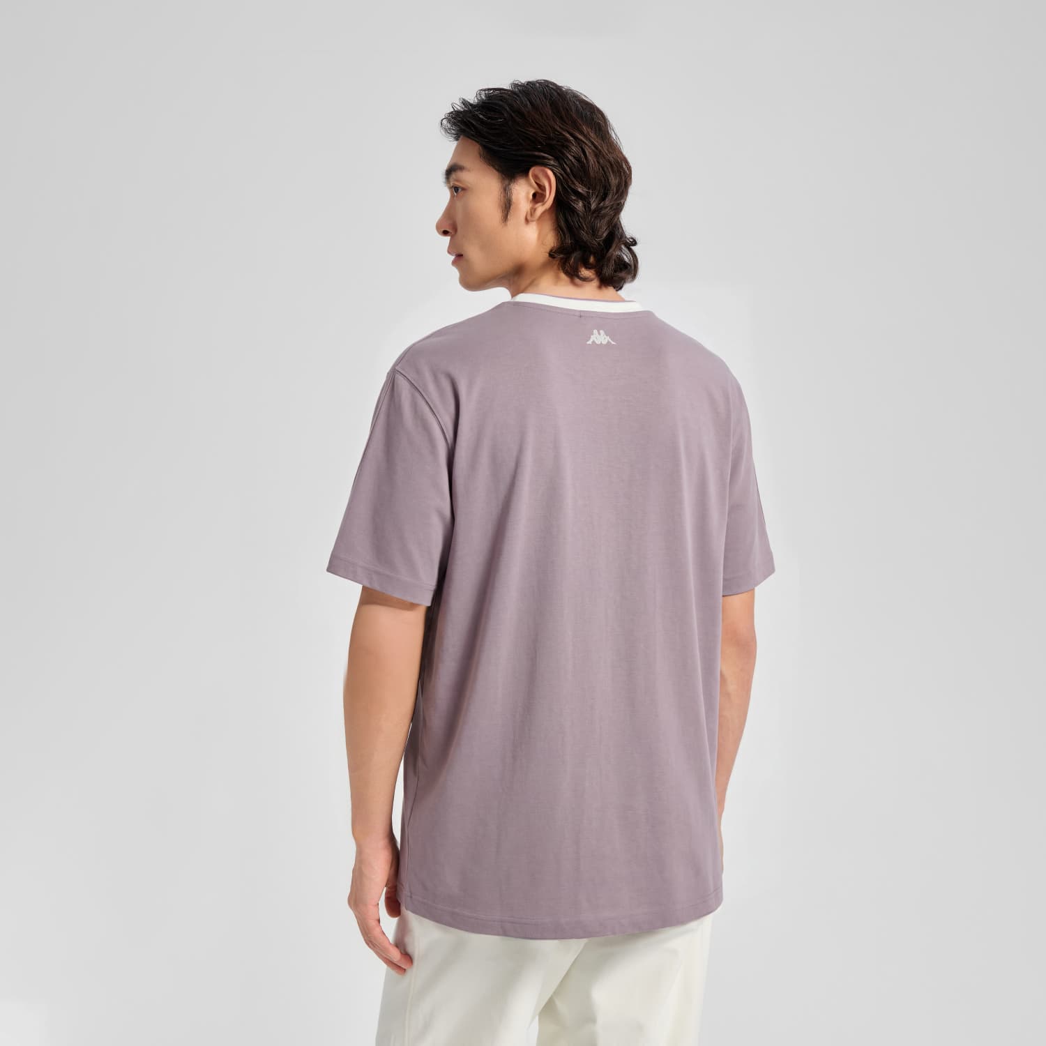 Футболка KAPPA Mist Lilac 4231 Мужская T-рубашка - изображение 7