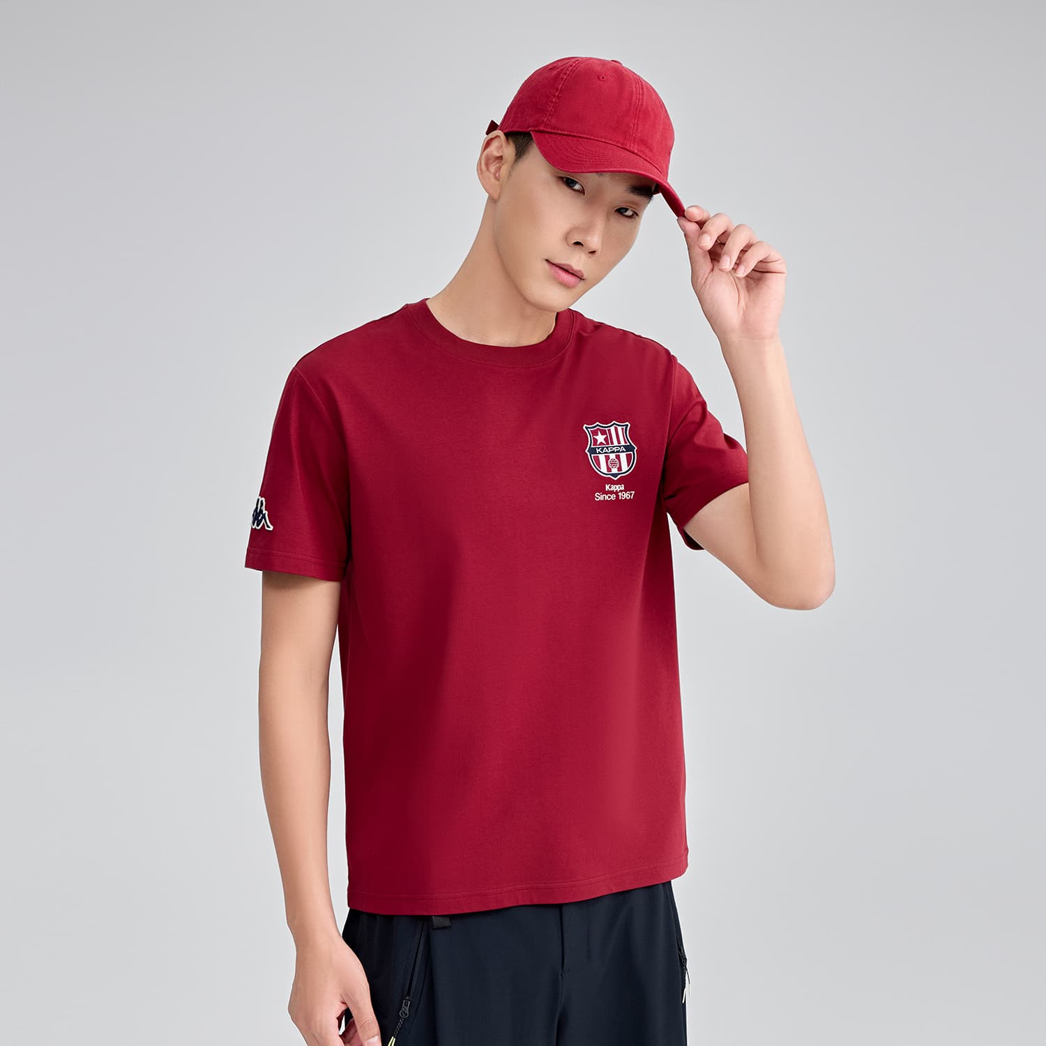 Футболка KAPPA 1916 T Рубашка Мужская Многоцветная - изображение 4
