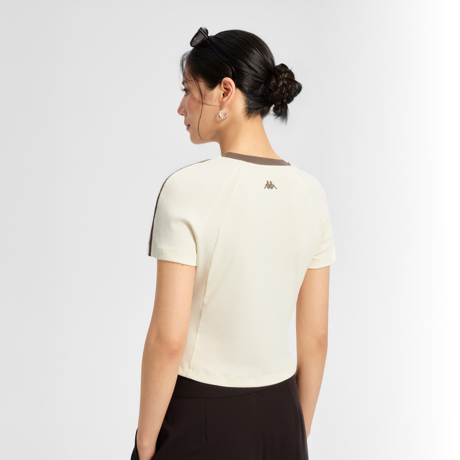 Футболка KAPPA 1916 0055 Женские T-рубашки - изображение 7