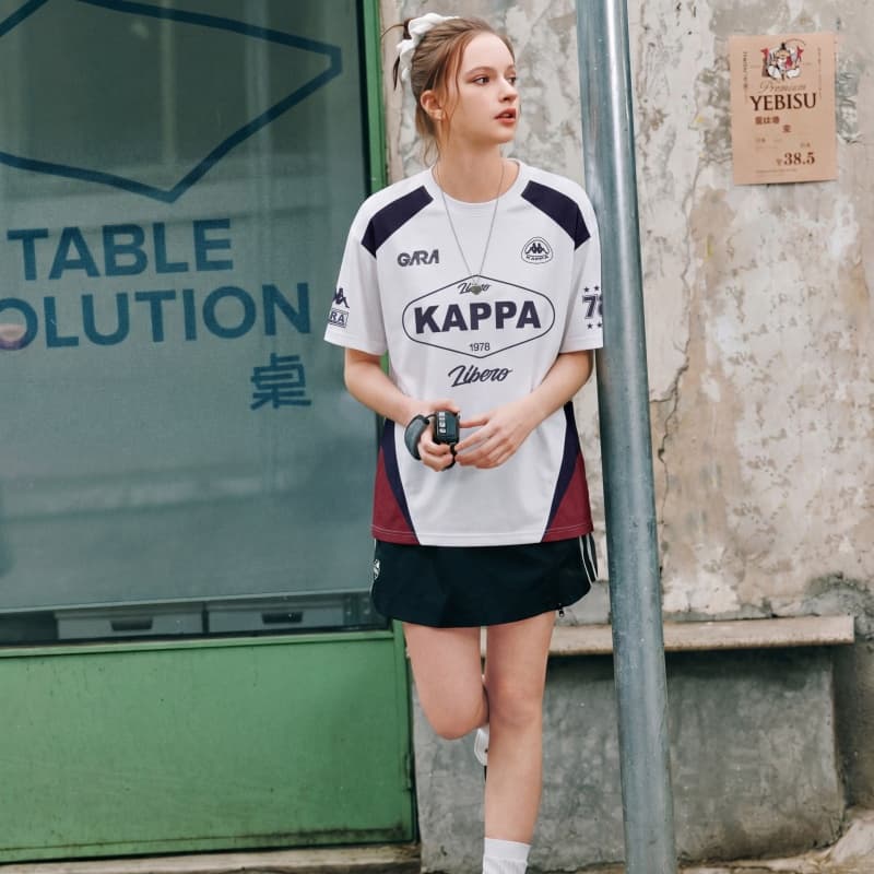 Футболка KAPPA 1916 T Рубашка Унисекс Белая - изображение 6