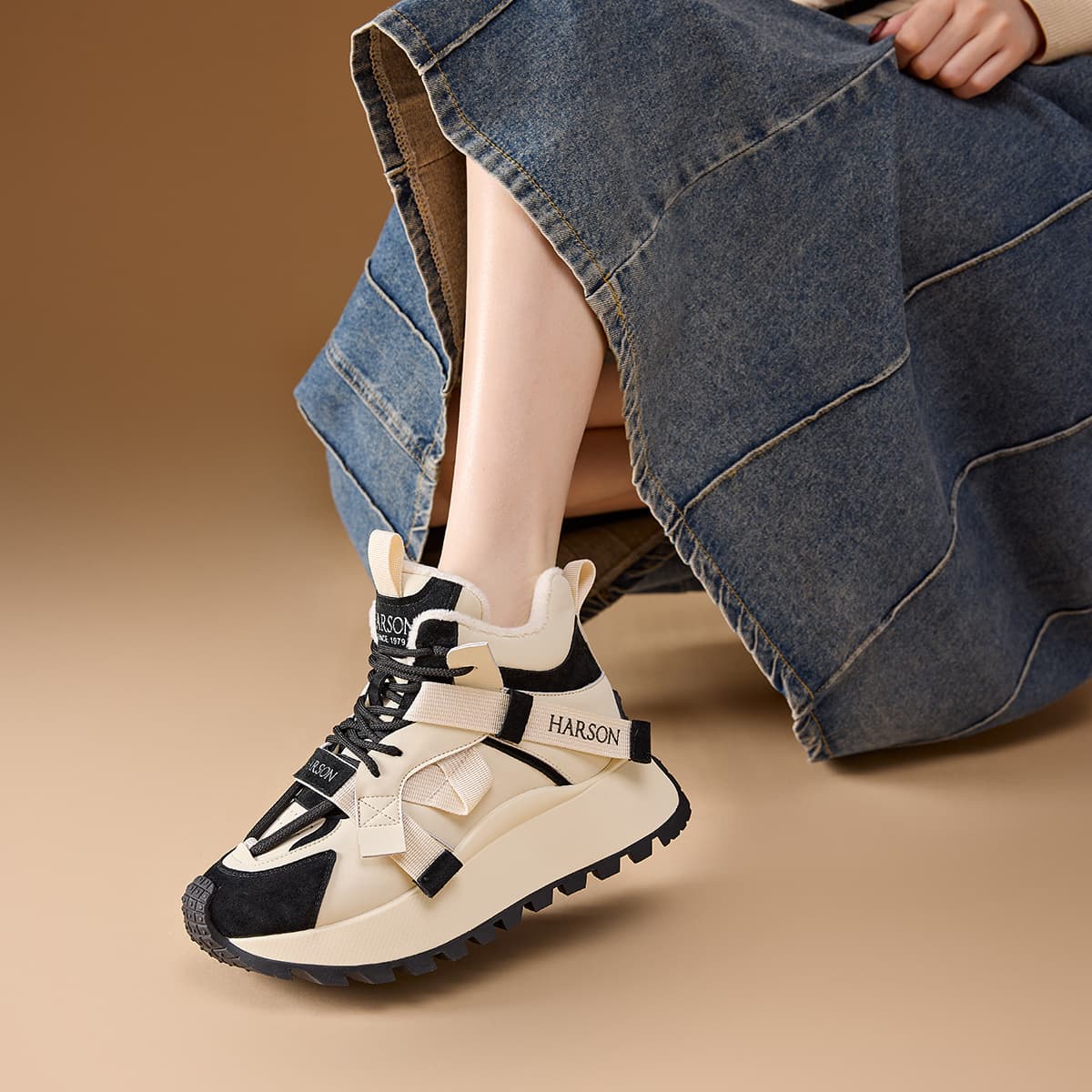 Кроссовки HARSON Высокий Топ Casual Женский - изображение 3