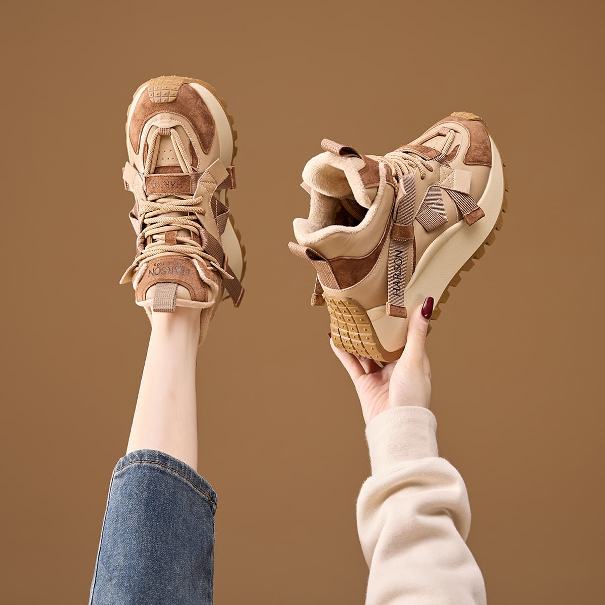 Кроссовки HARSON Высокий Топ Casual Женский - изображение 6