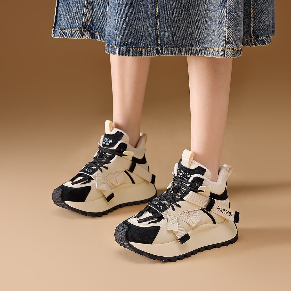 Кроссовки HARSON Высокий Топ Casual Женский - изображение 5
