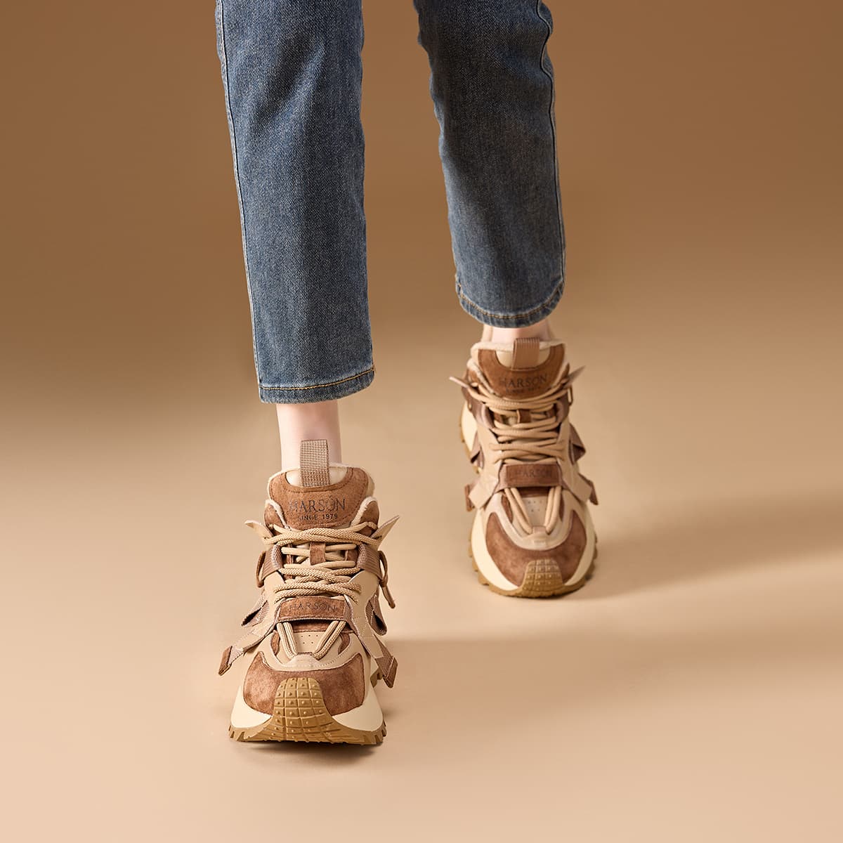 Кроссовки HARSON Высокий Топ Casual Женский - изображение 7