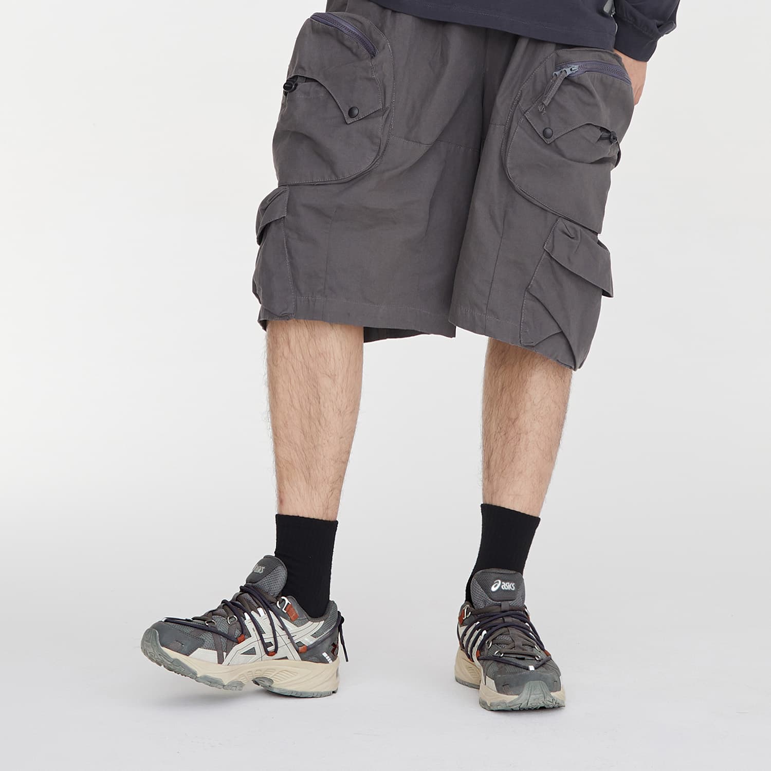 Кроссовки Asics Gel-Kahana TR V2 Dark Night Grey - изображение 10