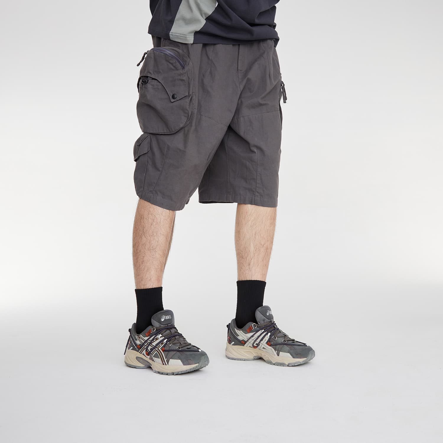 Кроссовки Asics Gel-Kahana TR V2 Dark Night Grey - изображение 11