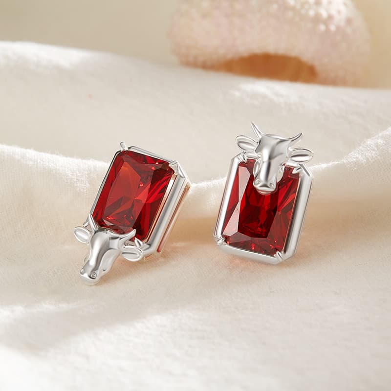 Серьги DAISY BEAUTY Серьги из серебра 925 пробы с серебряной иглой женские - изображение 5
