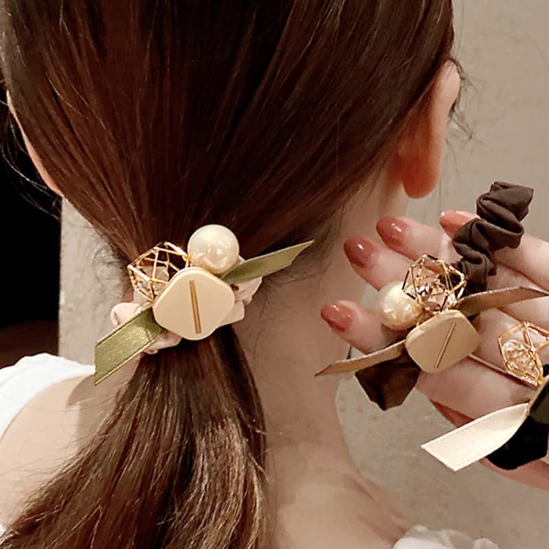 DAISY BEAUTY Полиэстер Резинка для волос Женская - изображение 5