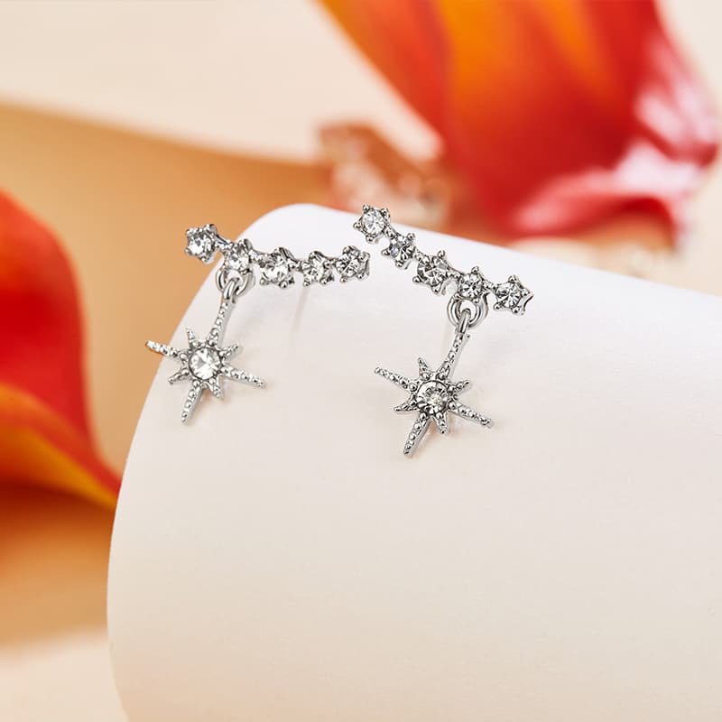 Серьги DAISY BEAUTY S925 - изображение 3