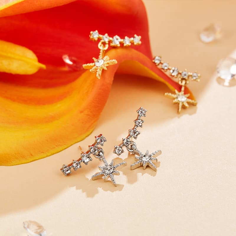 Серьги DAISY BEAUTY S925 - изображение 2