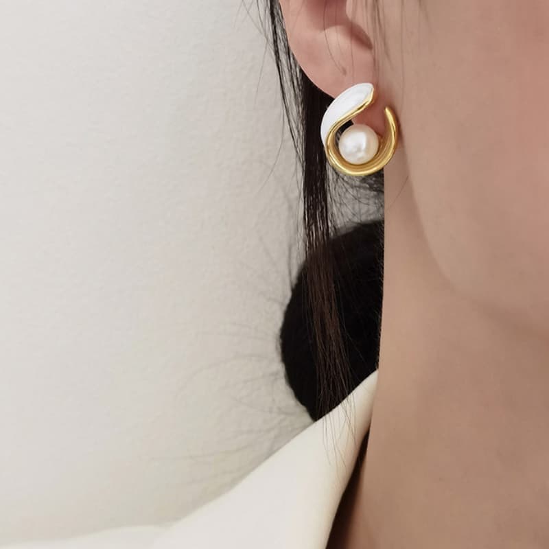 Серьги DAISY BEAUTY Серьги из серебра 925 пробы с серебряной иглой женские - изображение 8