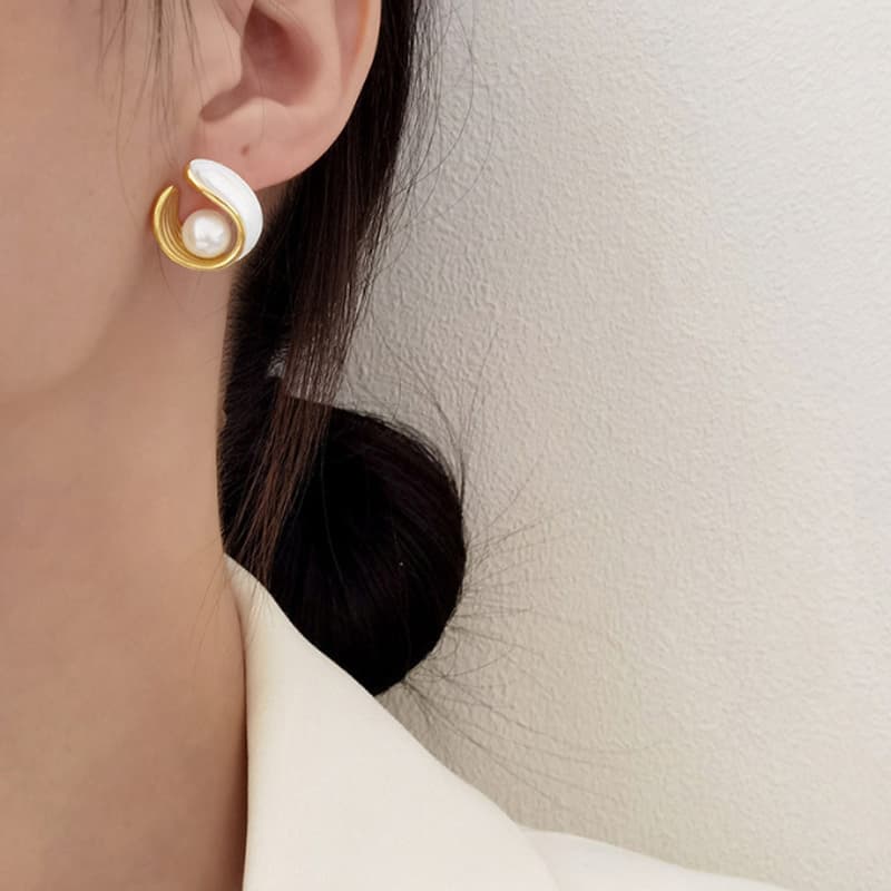 Серьги DAISY BEAUTY Серьги из серебра 925 пробы с серебряной иглой женские - изображение 7