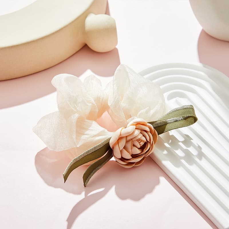 DAISY BEAUTY Шифоновая резинка для волос Женская - изображение 3