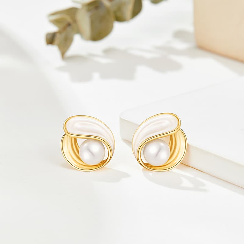 Серьги DAISY BEAUTY Серьги из серебра 925 пробы с серебряной иглой женские - изображение 5