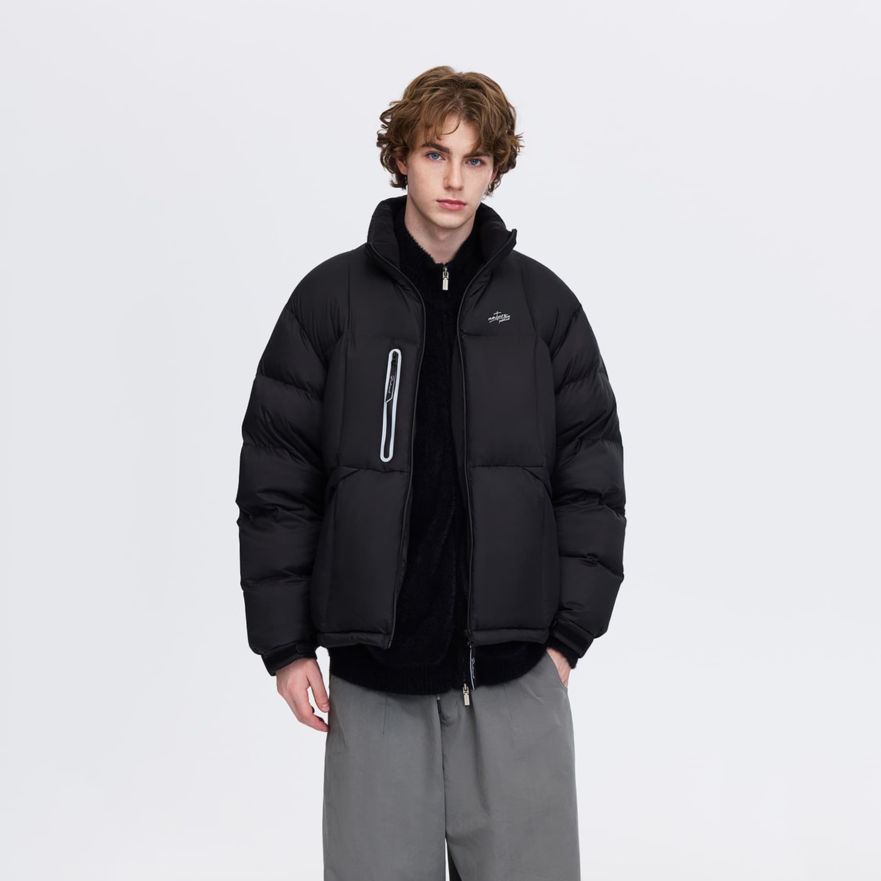 Зимняя куртка PSO Brand City Outdoor Collection Осенний Зимний Пуховик Унисекс - изображение 8