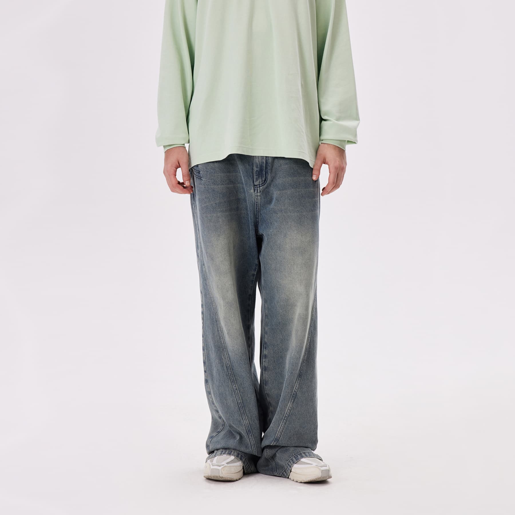 Штаны PSO Brand baggy jeans - изображение 4