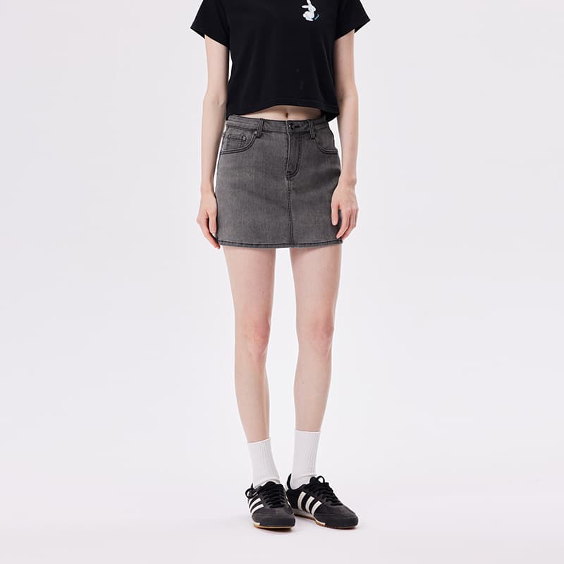 PSO Brand Женские джинсовые короткие юбки - изображение 10