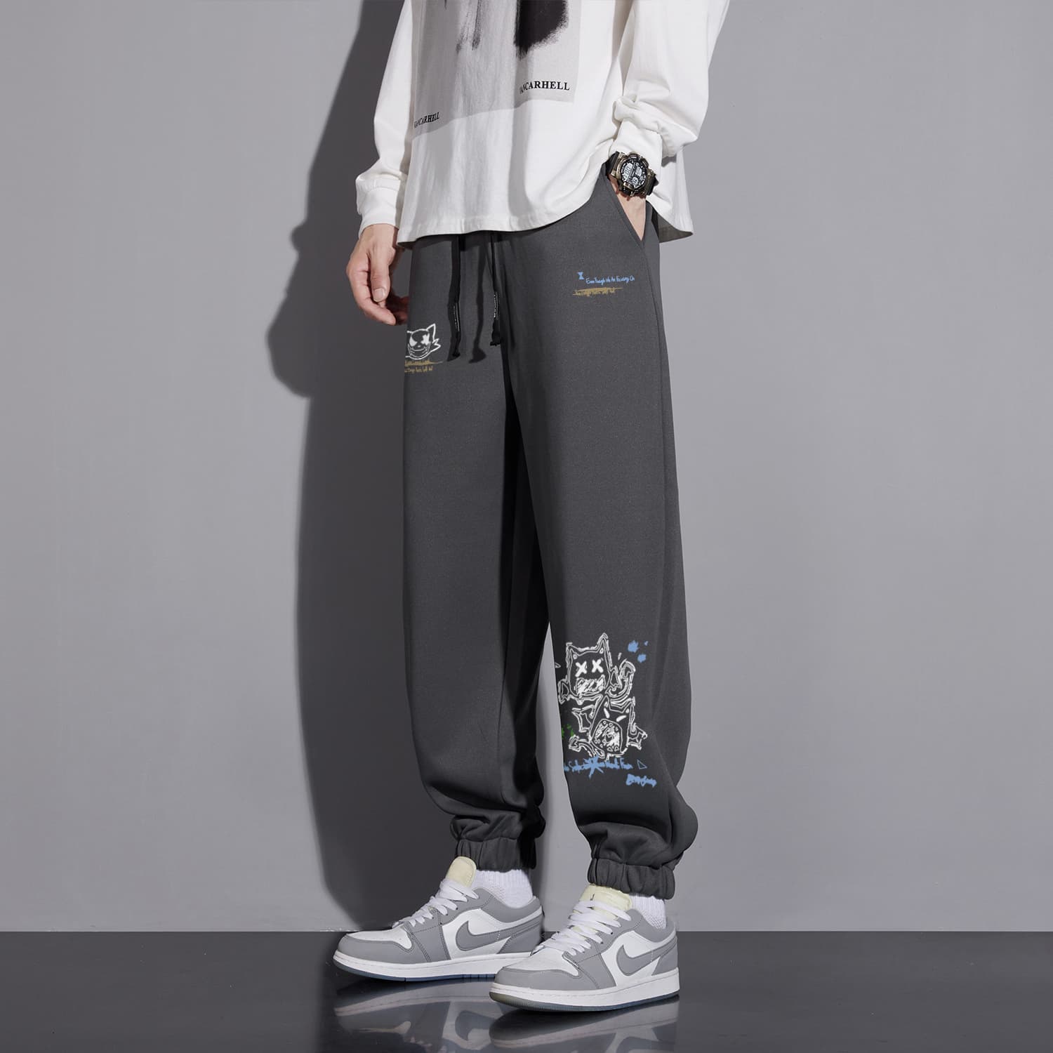 Штаны JEANSWEST Унисекс Спортивные трикотажные брюки - изображение 4