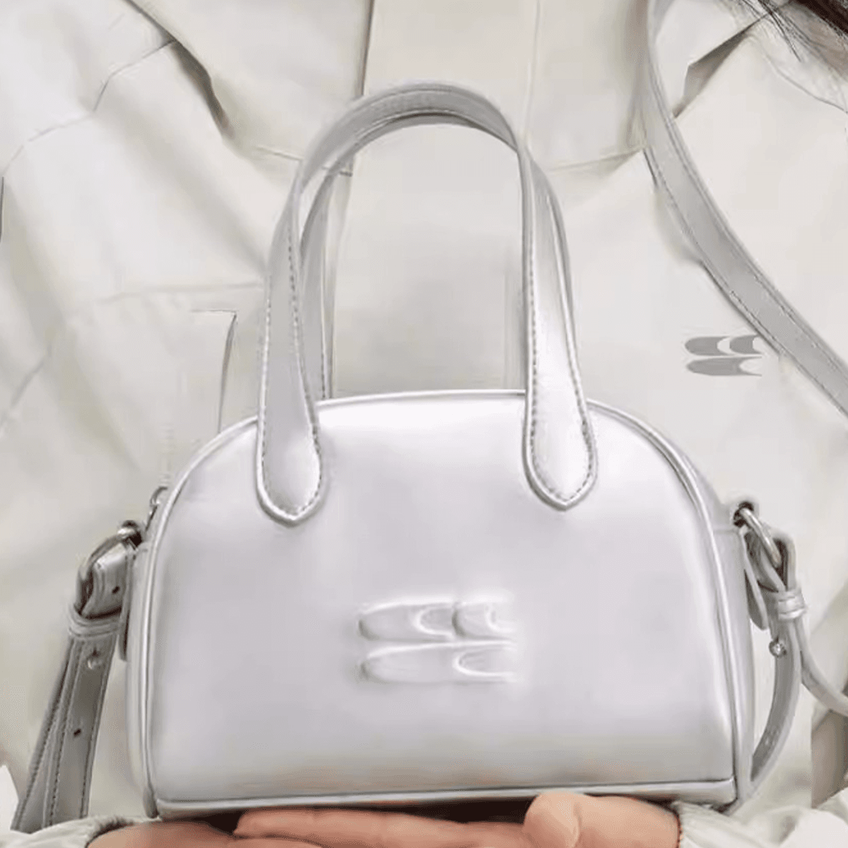 Сумка Crying Center Classic Retro PU Boston Bag - изображение 3