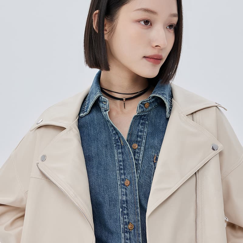 Куртка SOON FLOWER pu2024 - изображение 3