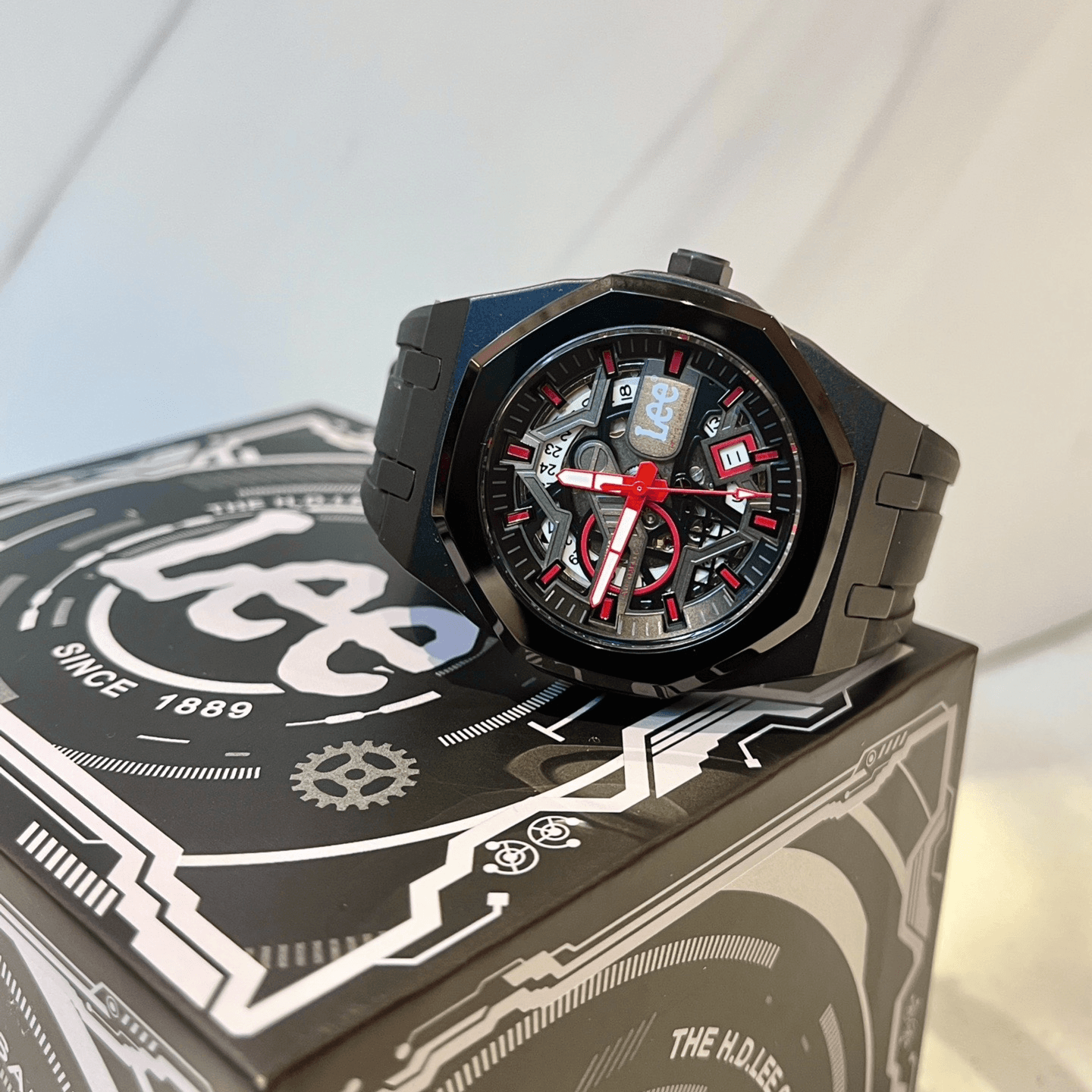 Механические часы Lee 44MM C328-M463 - изображение 5