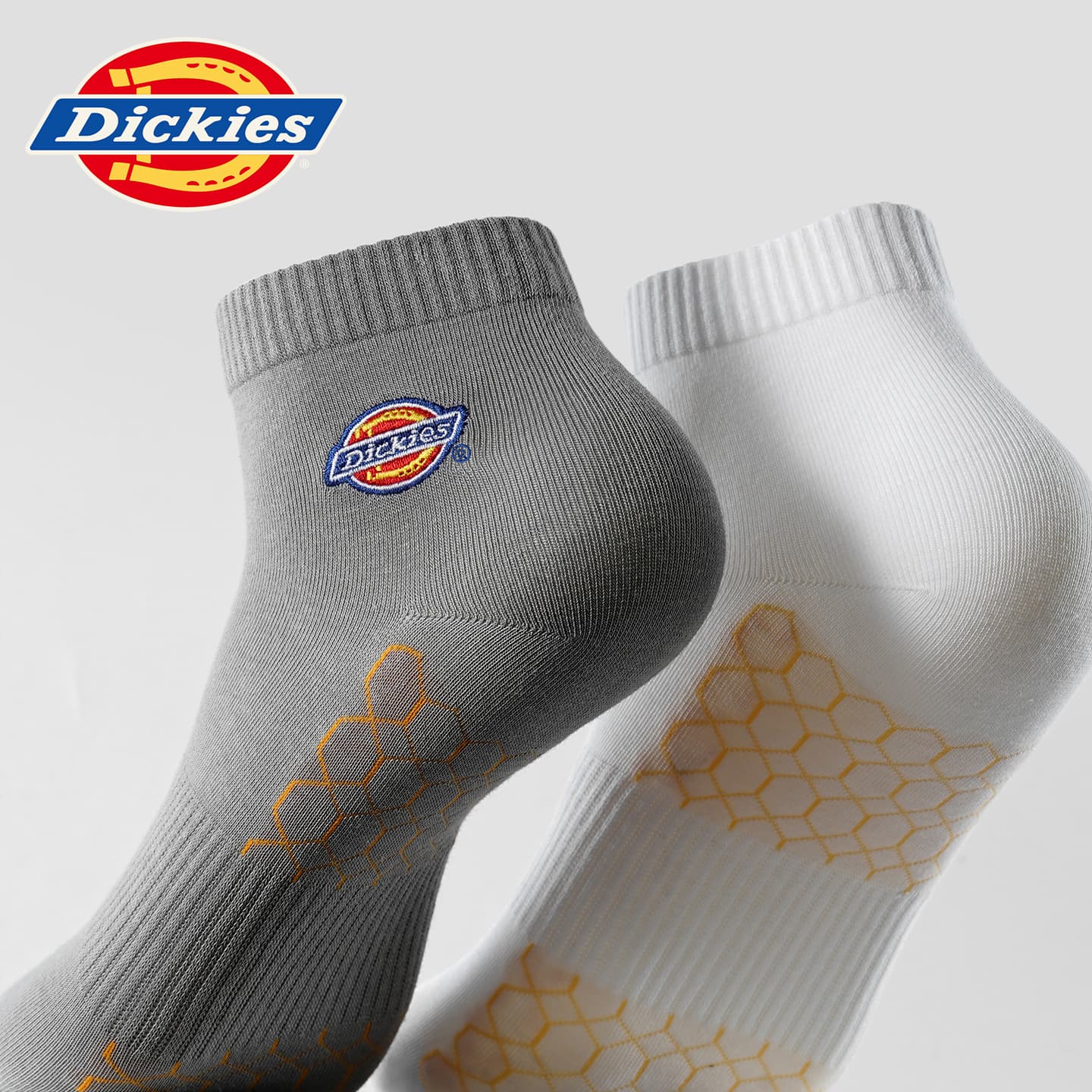 Dickies Низкие носки Мужская Сумка для покупок 5 пар - изображение 4
