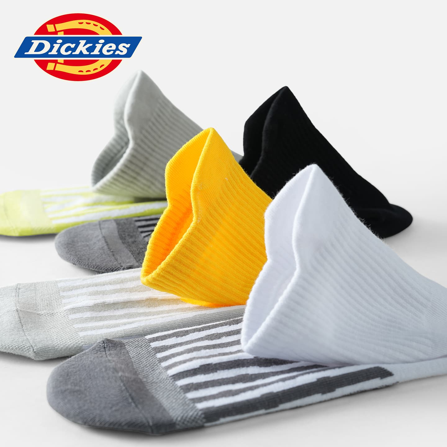 Носки Dickies Носки Crew Унисекс 3 Пачки Подарочный Набор Сумка Цветной Комплект - изображение 2