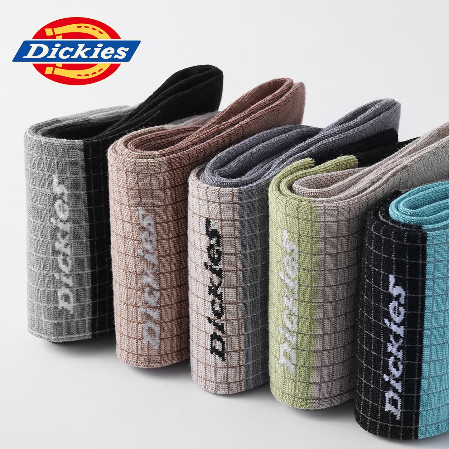 Носки Dickies Носки Crew Унисекс 3 Пачки Подарочный Набор Сумка Цветной Комплект - изображение 1