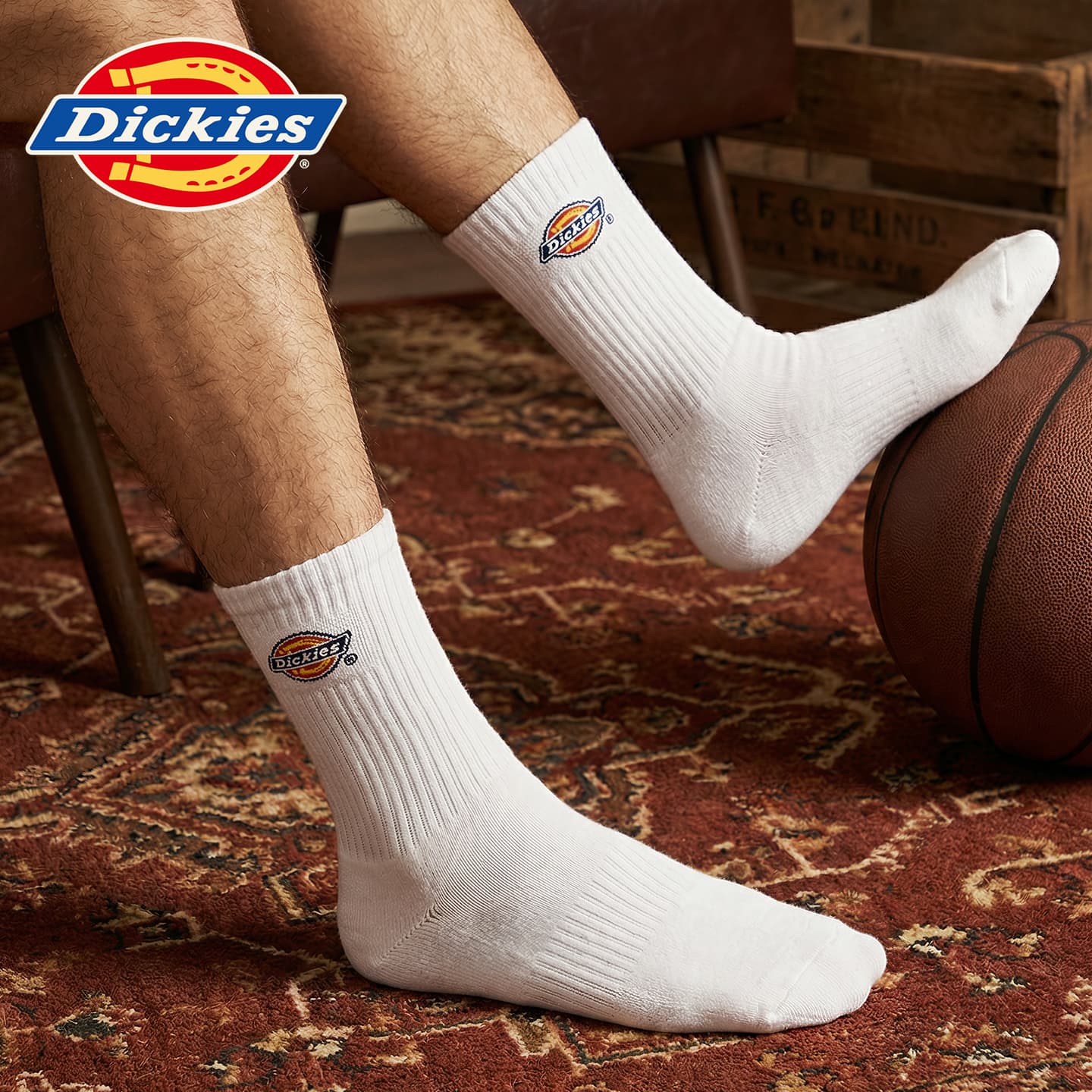 Носки Dickies Носки Crew Унисекс Сумка для покупок 5 пар - изображение 2