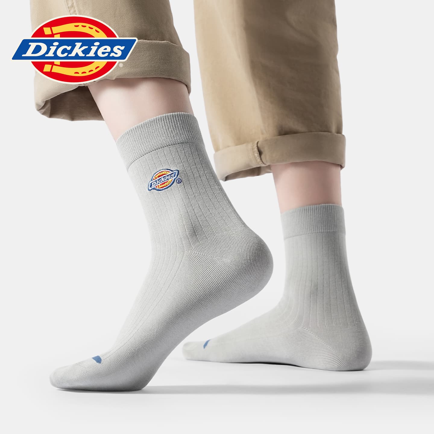 Носки Dickies Носки Crew Унисекс 3 Пачки Подарочный Набор Сумка Цветной Комплект - изображение 2