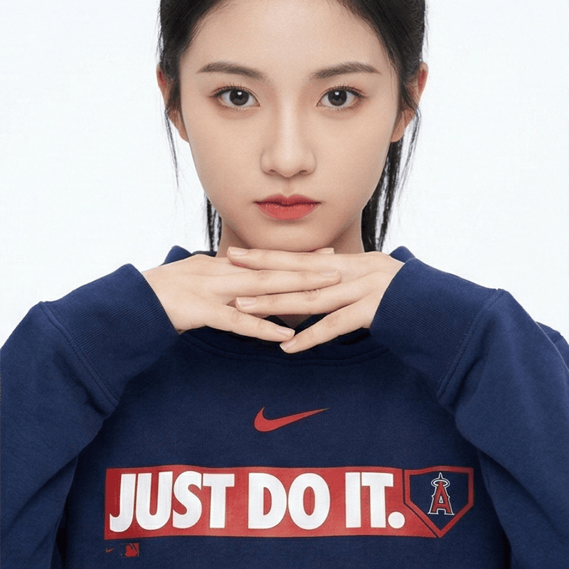 Nike X MLB Платье-ханьфу в стиле худи для подростков - изображение 5