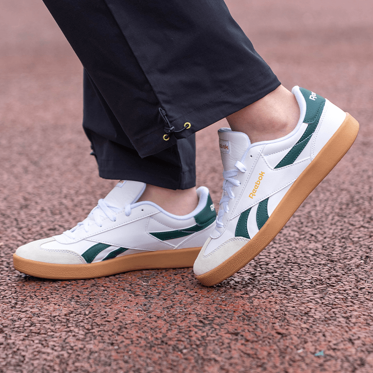 Кроссовки REEBOK Smash Edge S Low Топ Скейтборд Кроссовки Унисекс Белый Зеленый - изображение 8