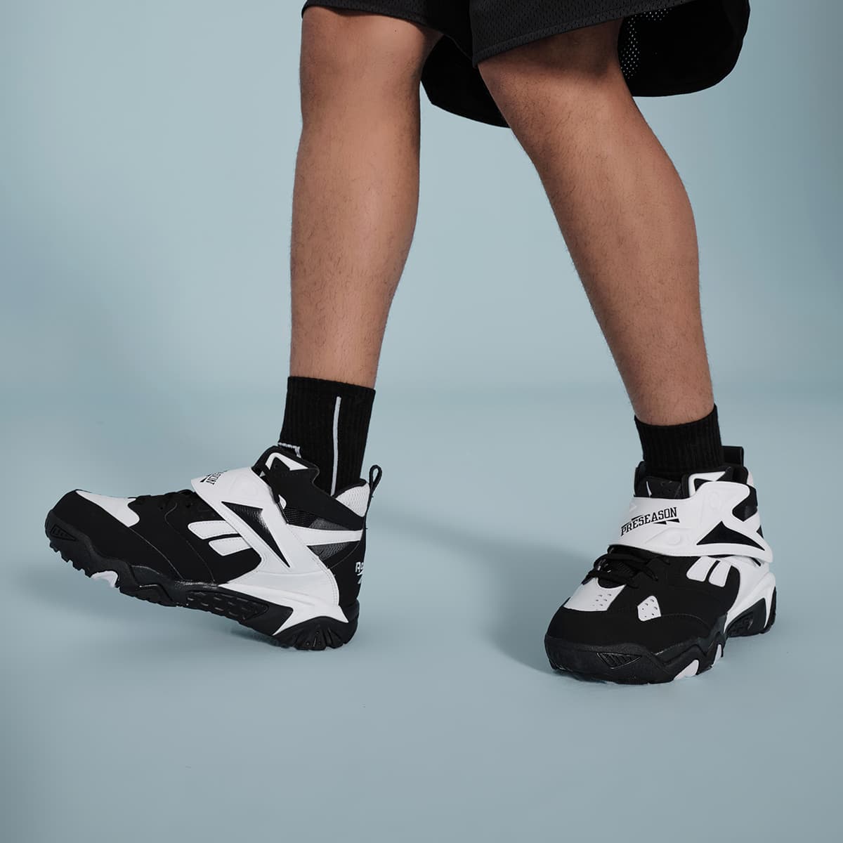 Ретро баскетбольные кроссовки Reebok Preseason 94 - изображение 7