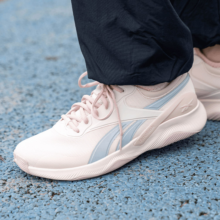 Кроссовки для спортзала REEBOK Hiit TR HLC Низкие Кроссовки для тренировок Унисекс Вишневый цветок Розовый - изображение 7