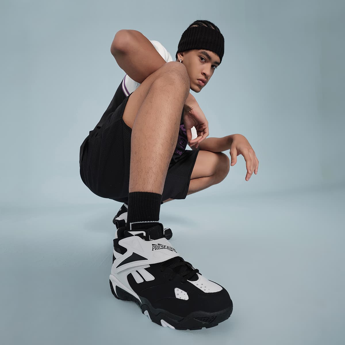 Ретро баскетбольные кроссовки Reebok Preseason 94 - изображение 6
