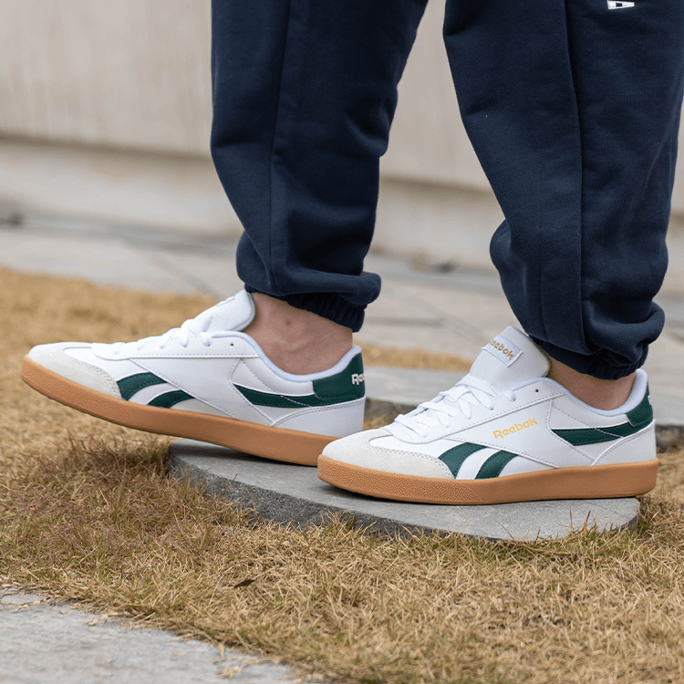 Кроссовки REEBOK Smash Edge S Low Топ Скейтборд Кроссовки Унисекс Белый Зеленый - изображение 6