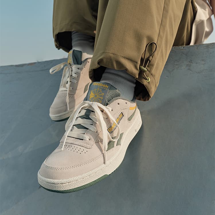 Кроссовки Reebok Club C Revenge Grey Green - изображение 6