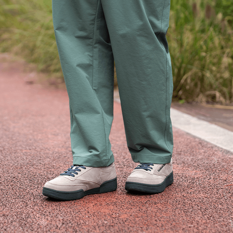Кроссовки Reebok CLUB C 85 W+ Low Топ Скейтборд Обувь Унисекс Хаки - изображение 8