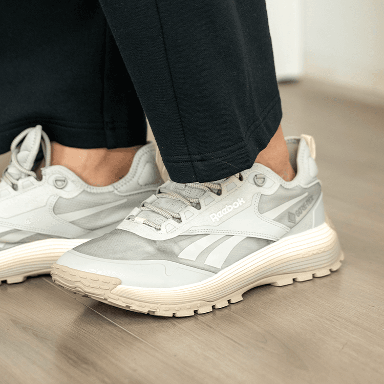 Кроссовки Reebok DMX Trail GTX Текстиль Синтетическая кожа ТПУ (TPU) Низкий верх Повседневная обувь Унисекс Таро фиолетовый - изображение 6