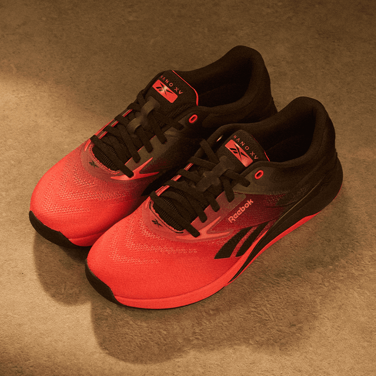 Кроссовки для бега REEBOK Nano X5 Износостойкие Низкие Беговые Кроссовки Унисекс Черные Красные - изображение 8
