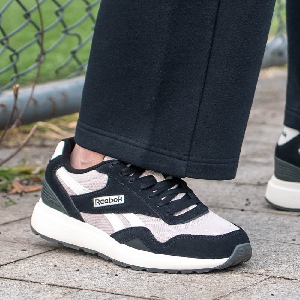 Кроссовки для бега REEBOK Low Топ Беговые кроссовки Унисекс Черный белый - изображение 7