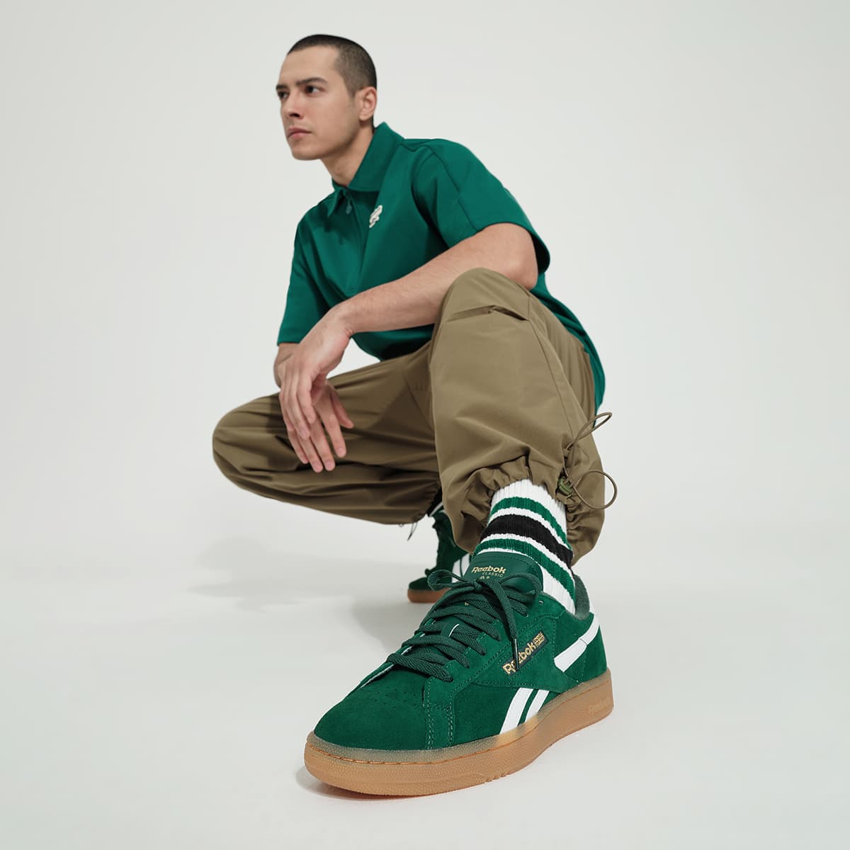 Кроссовки Reebok Club C Grounds Green - изображение 10