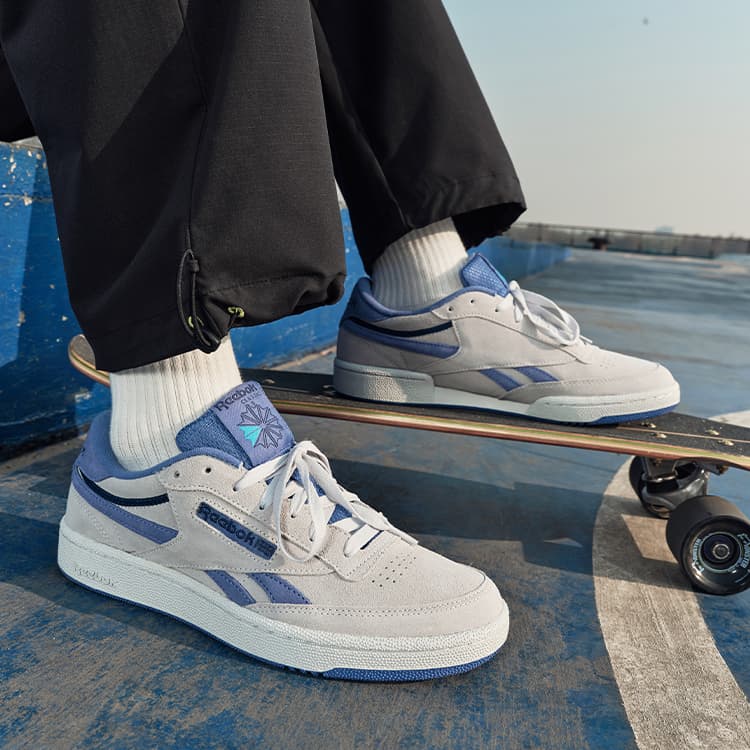 Кроссовки Reebok Club C Revenge Blue Grey - изображение 4