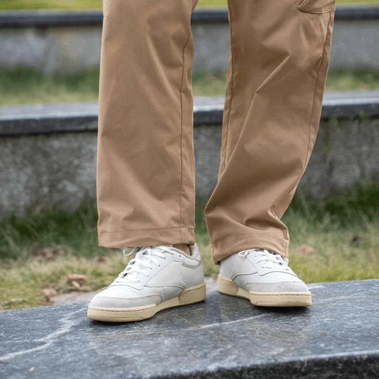 Кроссовки Reebok CLUB C 85 Устойчивая к истиранию Легкая Износостойкая и Низкий Верх Скейтборд Обувь Унисекс Экрю - изображение 6
