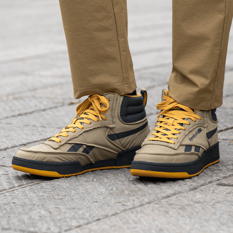 Кроссовки Reebok Club C 85 Mid Khaki - изображение 6